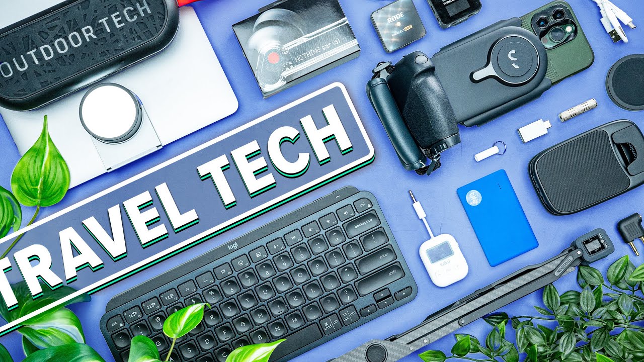 YouTube thumbnail for 8 Travel Tech Essentials for Your Next Trip by Pack Hacker